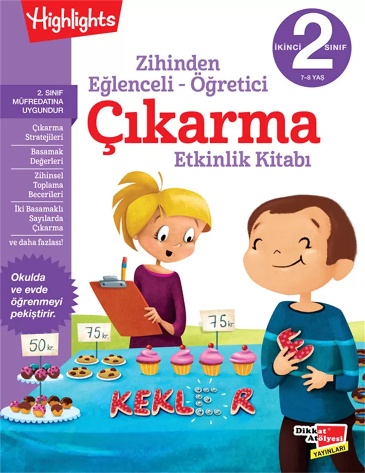 2. Sınıf Çıkarma Etkinlik Kitabı