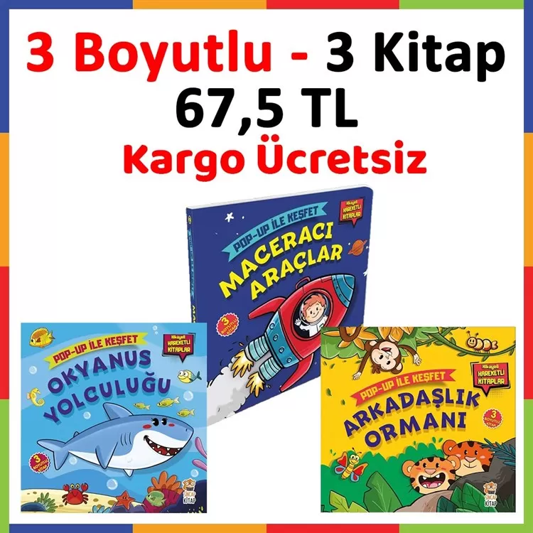 3 Boyutlu 3 Kitap