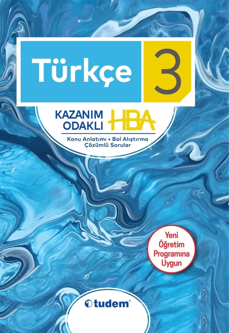 3.Sınıf Tudem Türkçe Kazanım Odaklı HBA