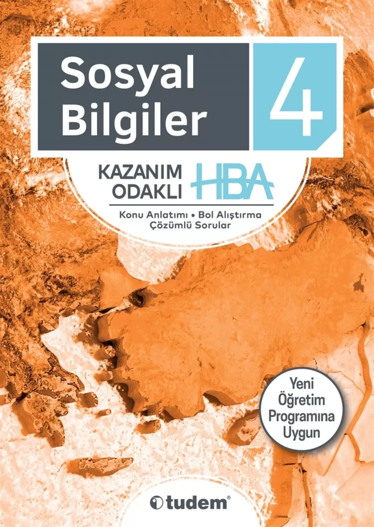 4.Sınıf Tudem Sosyal Bilgiler Kazanım Odaklı HBA