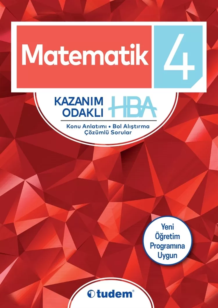 4.Sınıf Tudem Matematik Kazanım Odaklı HBA