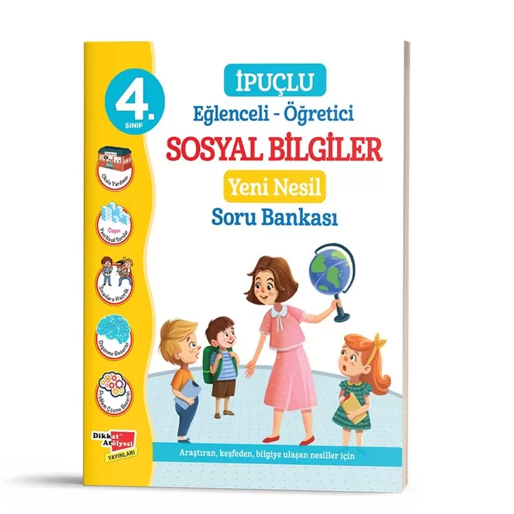 4. Sınıf İpuçlu Sosyal Bilgiler Yeni Nesil Soru Bankası