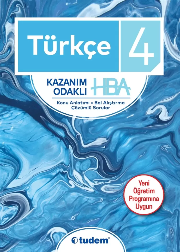 4.Sınıf Tudem Türkçe Kazanım Odaklı HBA