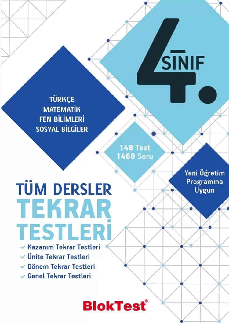 4.Sınıf Bloktest Tüm Dersler Tekrar Testleri