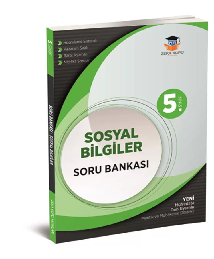 5.Sınıf Zeka Küpü Sosyal Bilgiler Soru Bankası