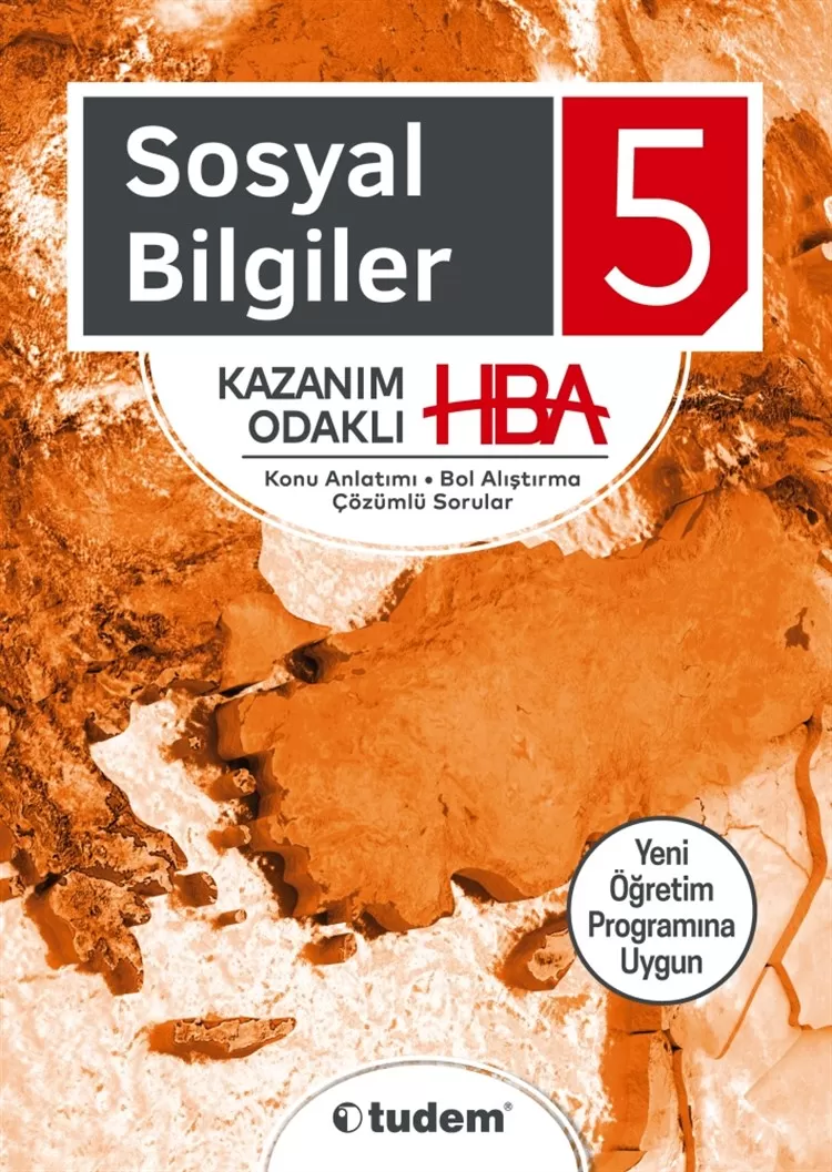 5.Sınıf Tudem Sosyal Bilgiler Kazanım Odaklı HBA