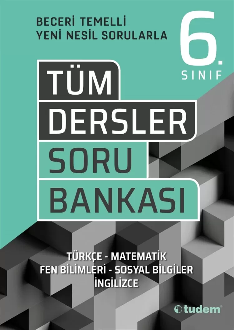 6.Sınıf Tudem Tüm Dersler Beceri Temelli Soru Bankası