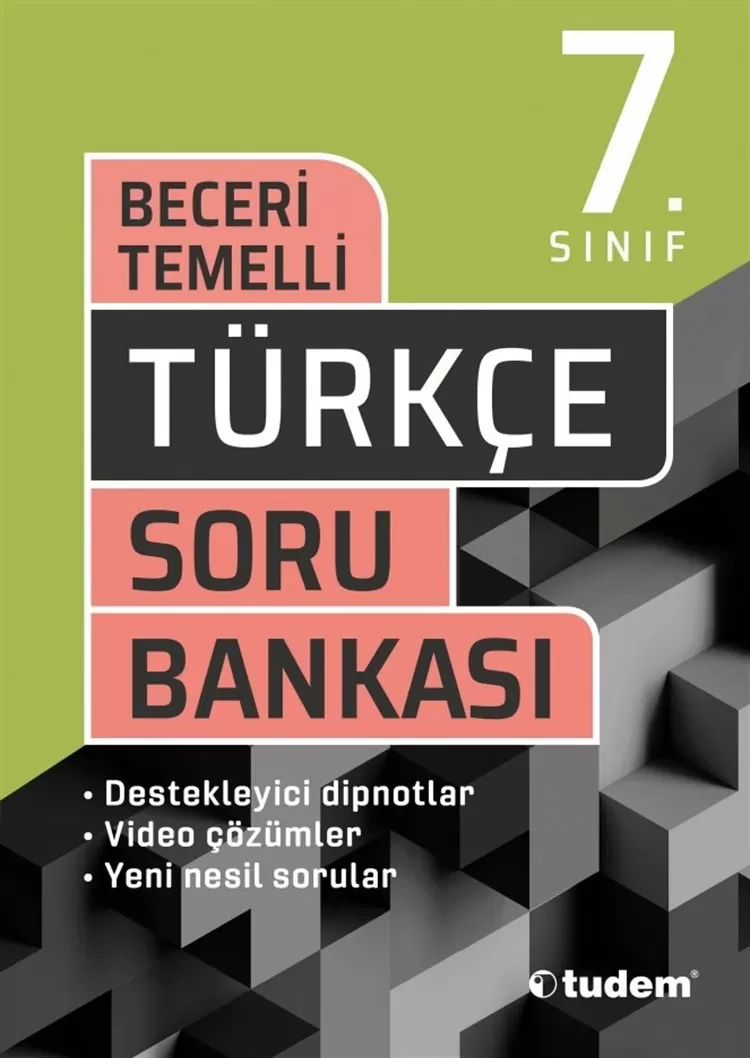 7. Sınıf Tudem Türkçe Beceri Temelli Soru Bankası