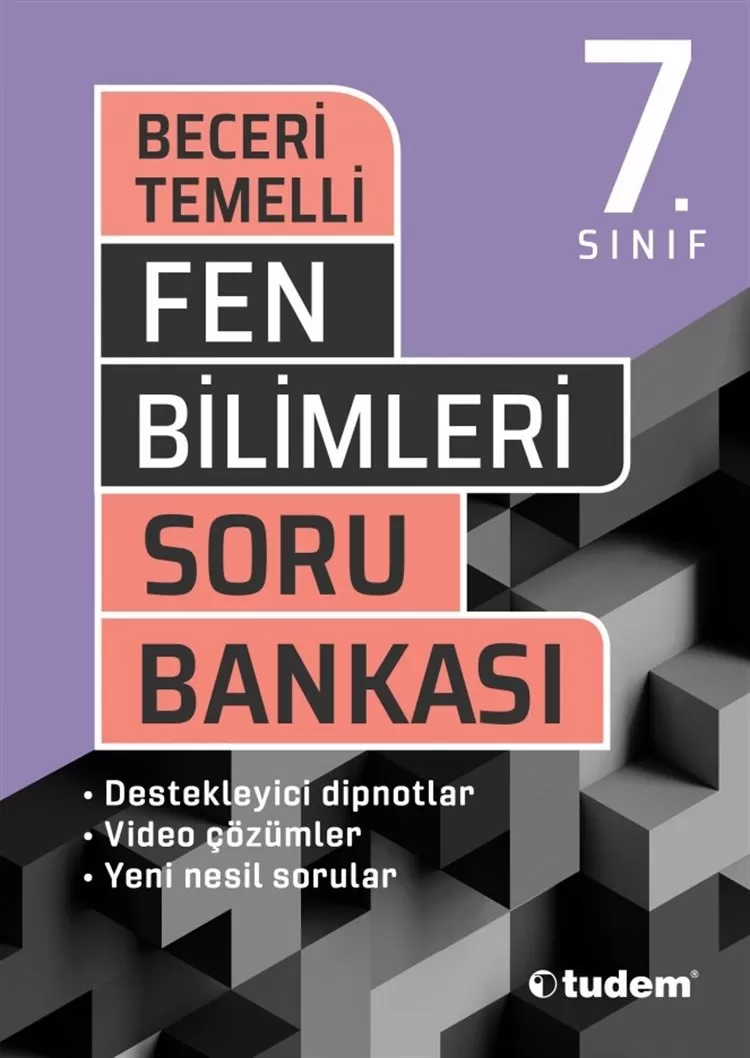 7. Sınıf Tudem Fen Bilimleri Beceri Temelli Soru Bankası