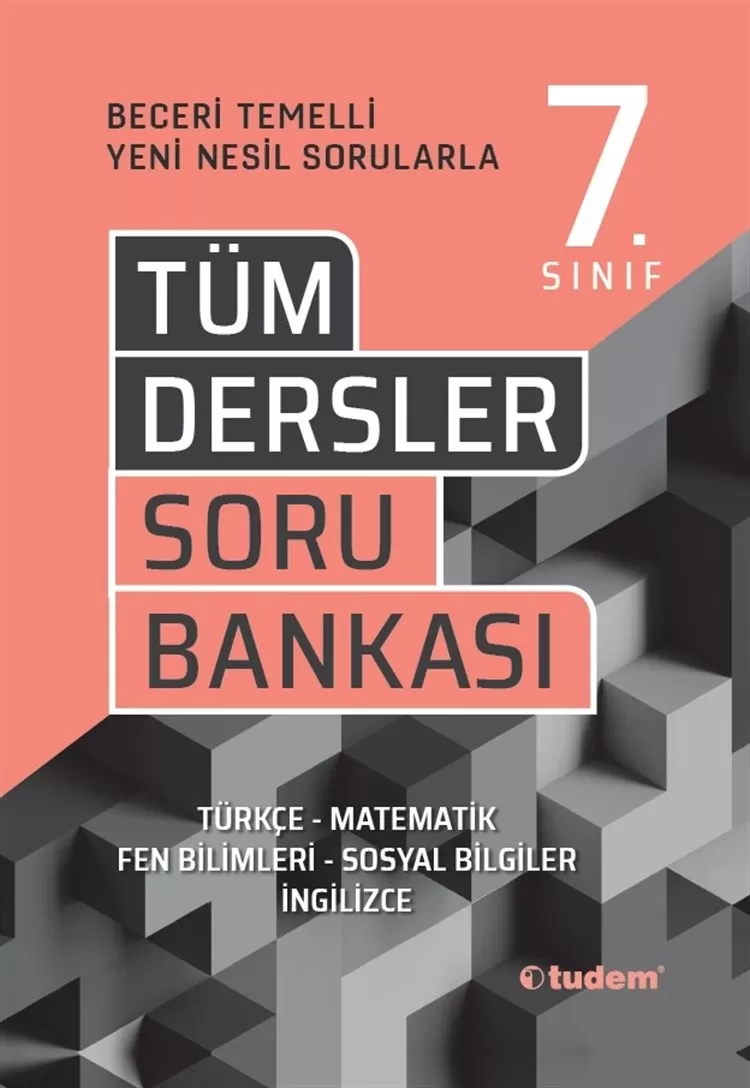 7. Sınıf Tudem Tüm Dersler Beceri Temelli Soru Bankası