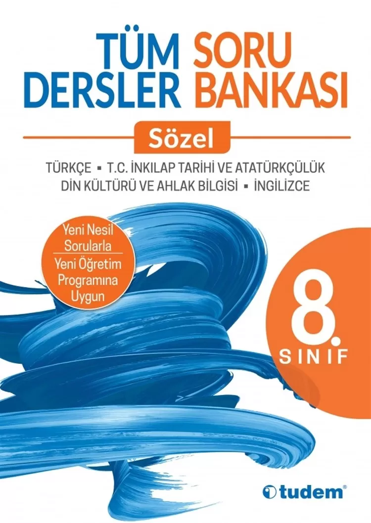 8. Sınıf Tudem Sözel Tüm Dersler Soru Bankası