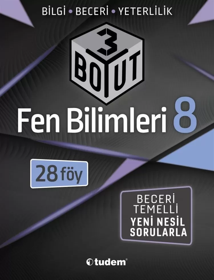 8. Sınıf Tudem Fen Bilimleri 3 Boyut