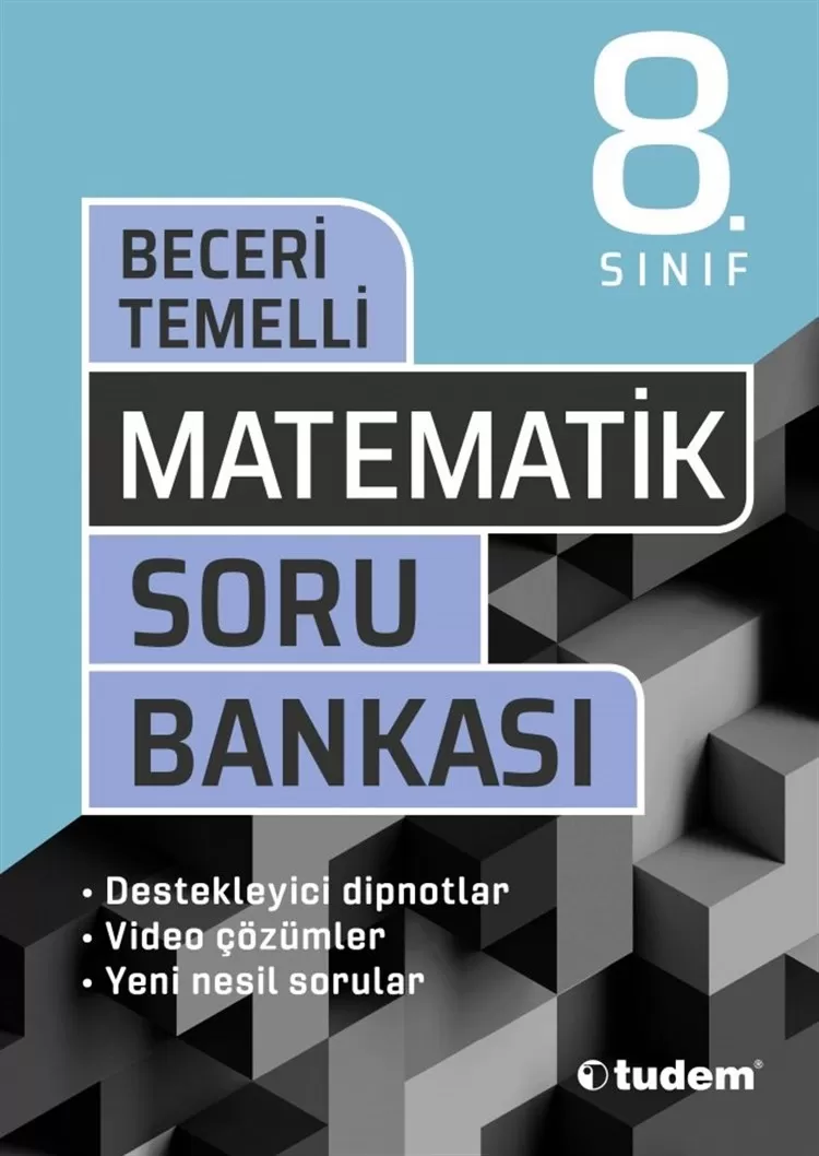 8. Sınıf Tudem Matematik Beceri Temelli Soru Bankası