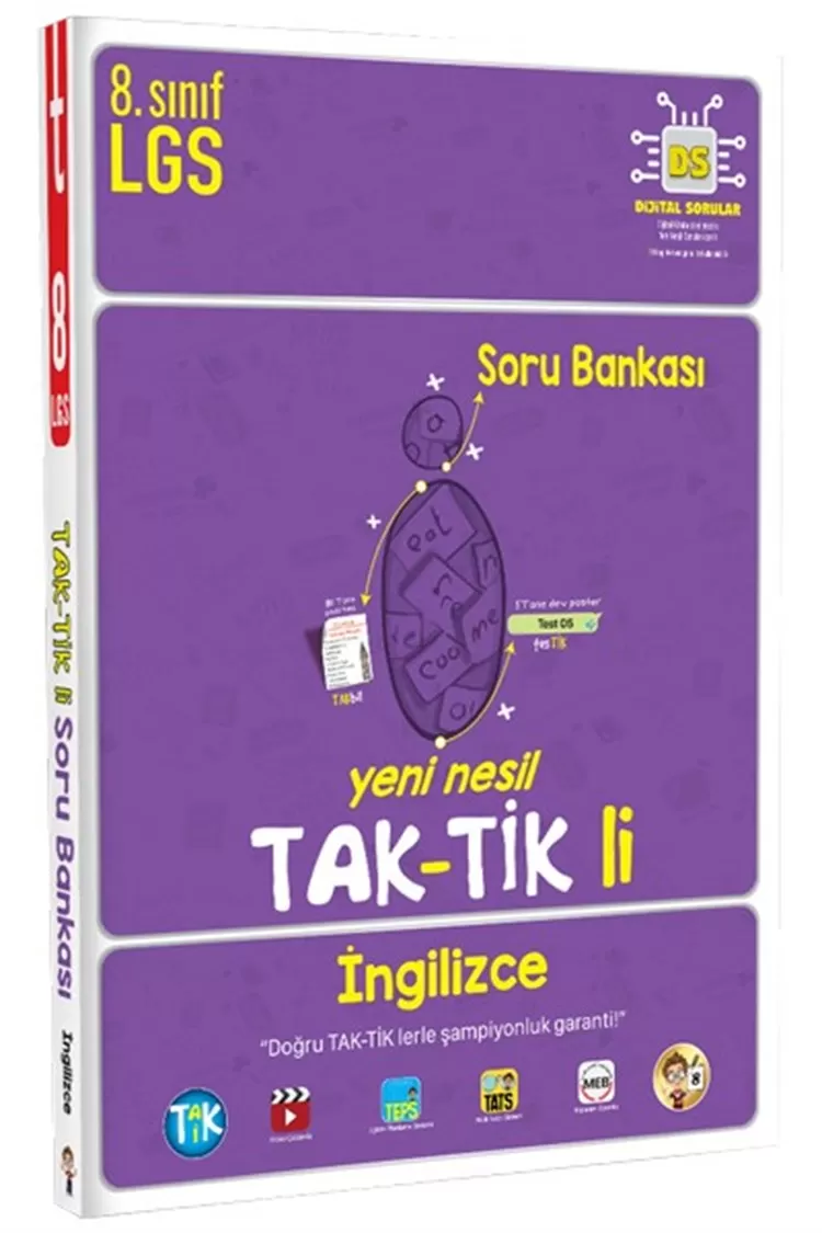 8. Sınıf İngilizce Taktikli Soru Bankası