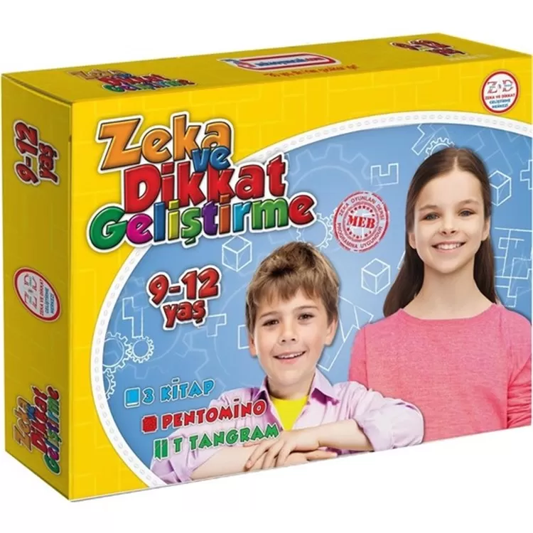 9-12 Yaş Zeka-Dikkat Geliştirme