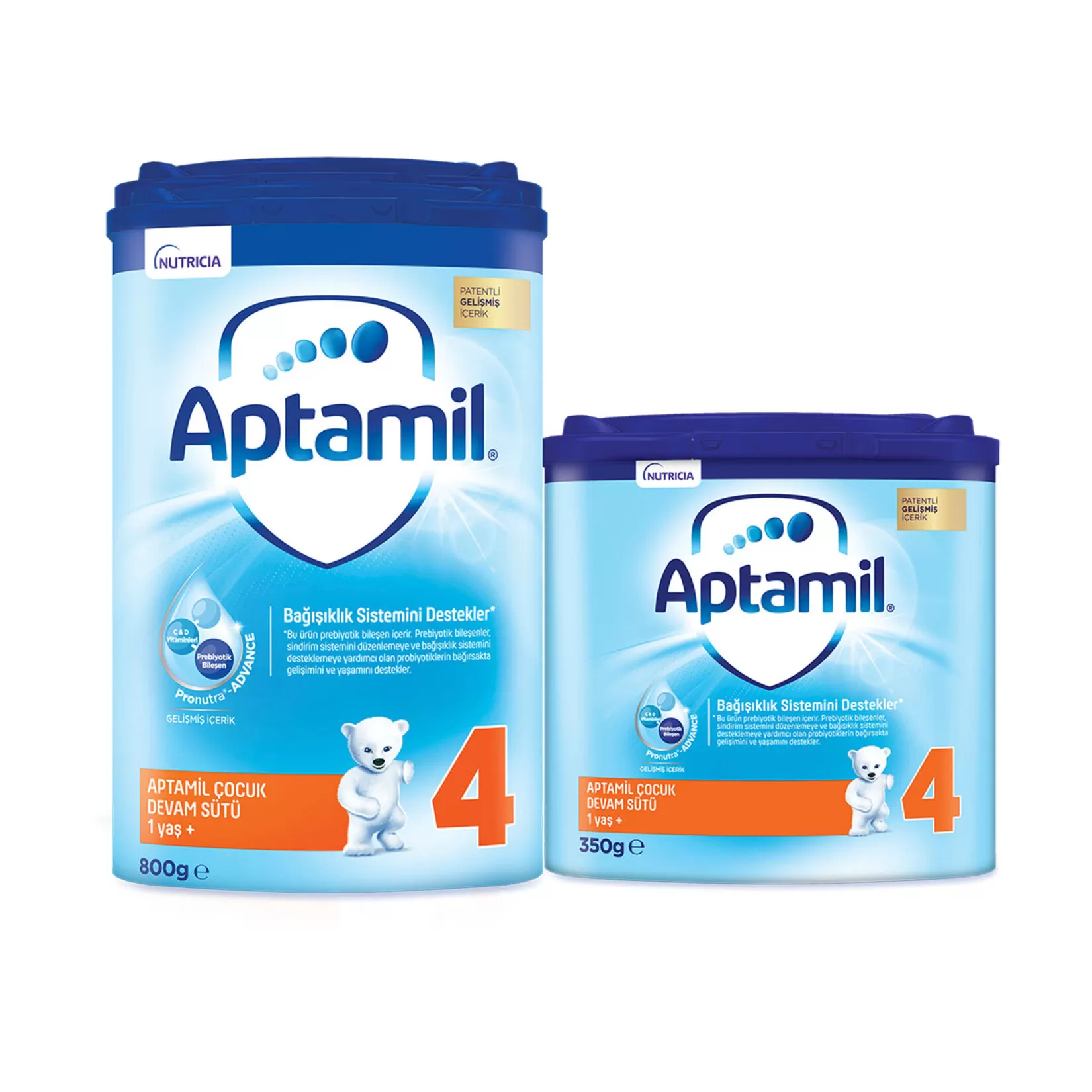 Aptamil Devam Sütü 4 Numara 800+350 Gr 3'lü Paket