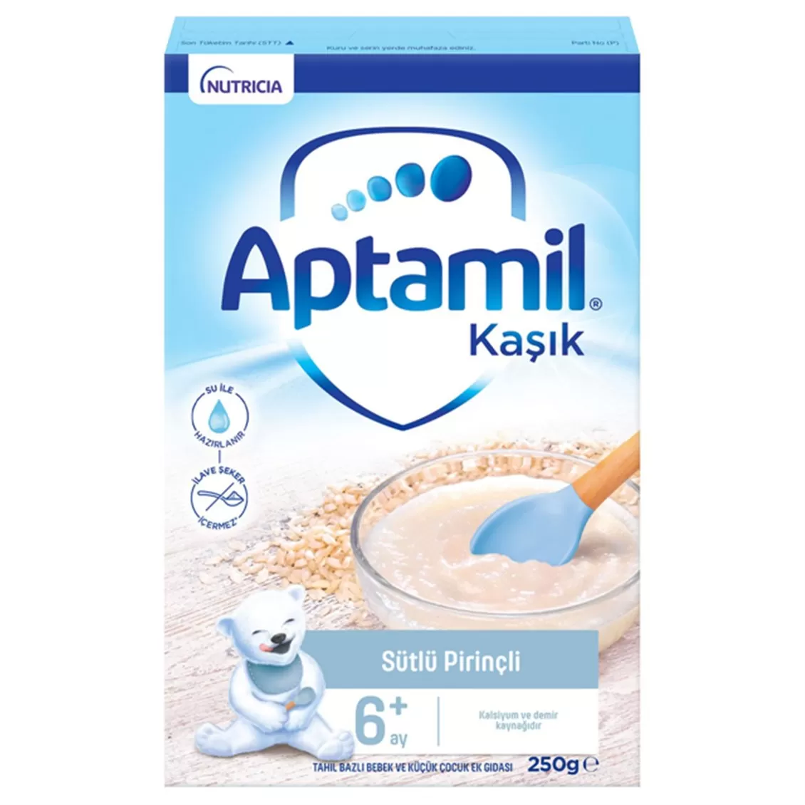 Aptamil Kaşık Mama Sütlü Pirinçli 250 gr 2'li Paket