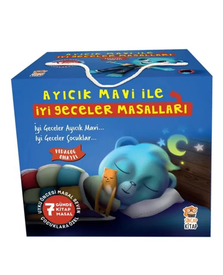 Ayıcık Mavi İle İyi Geceler Masalları Set