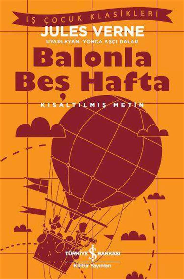 Balonla Beş Hafta – Kısaltılmış Metin