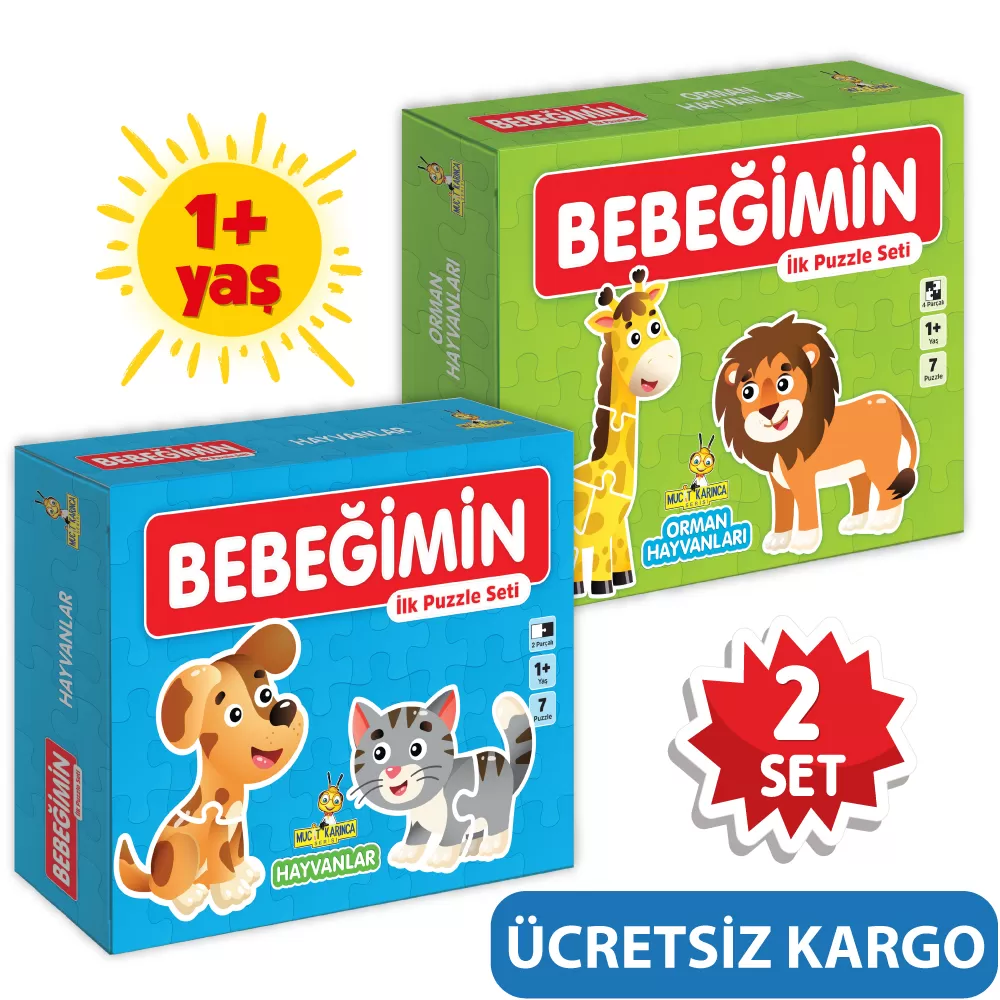 Bebeğimin İlk Puzzle Seti