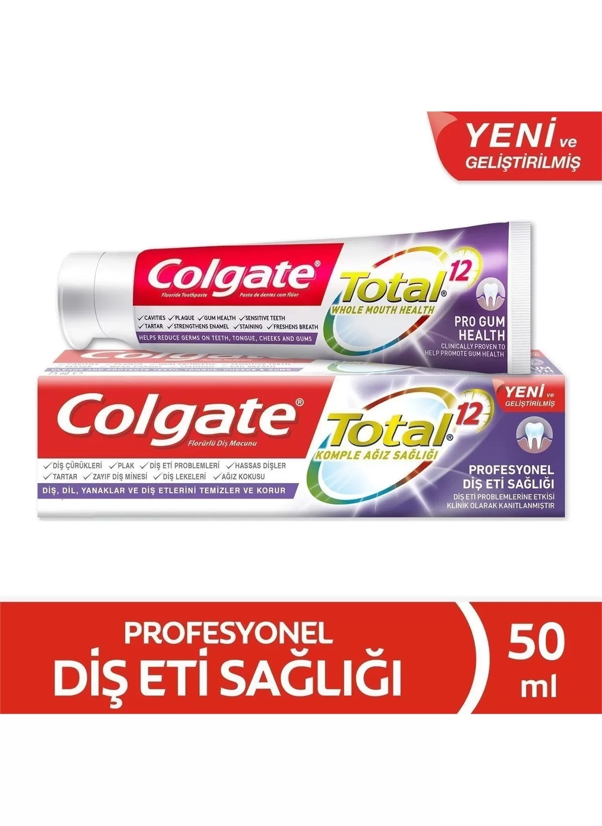 Colgate Total Profesyonel Diş Eti Sağlığı Diş Macunu 50 Ml