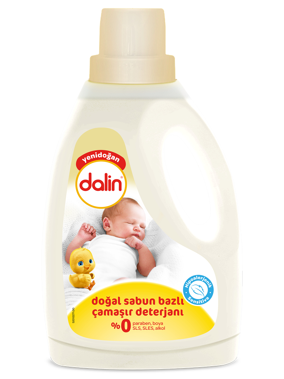 Dalin Doğal Sabun Bazlı Çamaşır Deterjanı 1500 ml 3 Adet