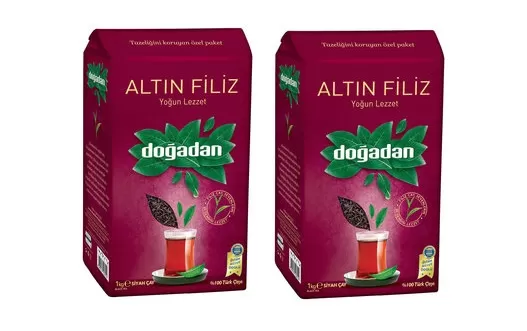 Doğadan Altın Filiz Siyah Çay 2x1 Kg