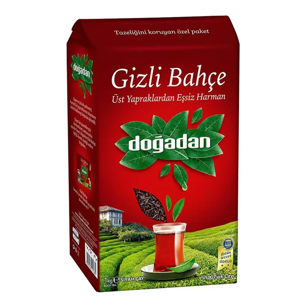 Doğadan Gizli Bahçe Siyah Çay 1 Kg