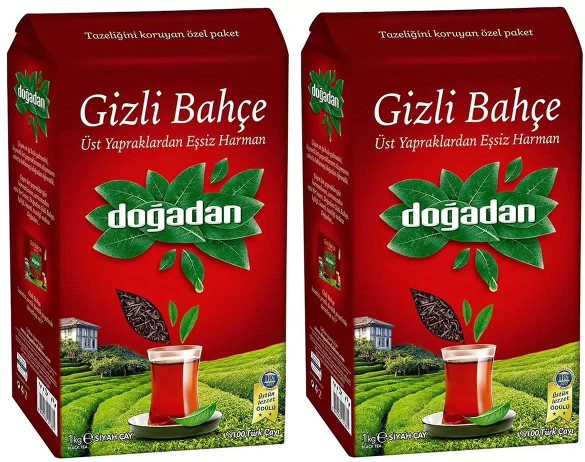 Doğadan Gizli Bahçe Siyah Çay 2x1 Kg