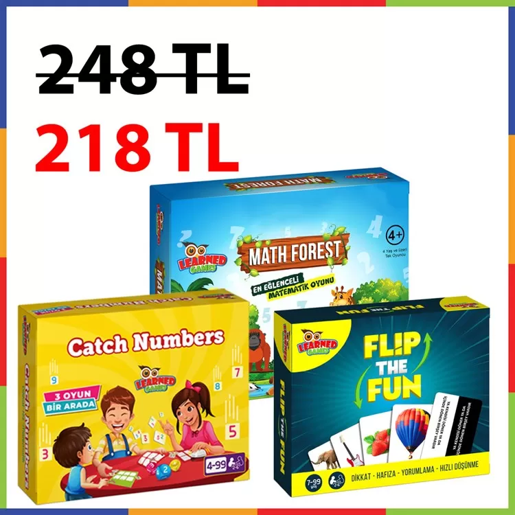 En Sevilen 3'lü Paket