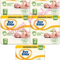 Evy Baby Bebek Bezi 2 Beden Mini 42*5 210 Adet