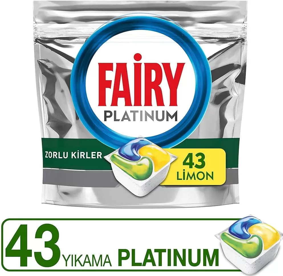 Fairy Platinum Bulaşık Makine Deterjanı 43x2 86 Tablet