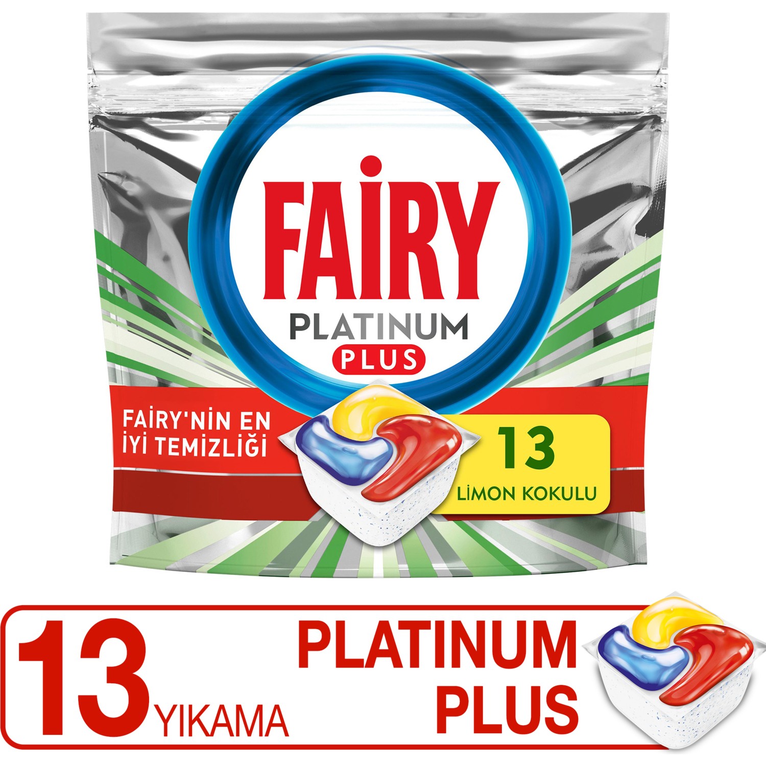 Fairy Platinum Plus Bulaşık Makine Deterjanı 12 Tablet