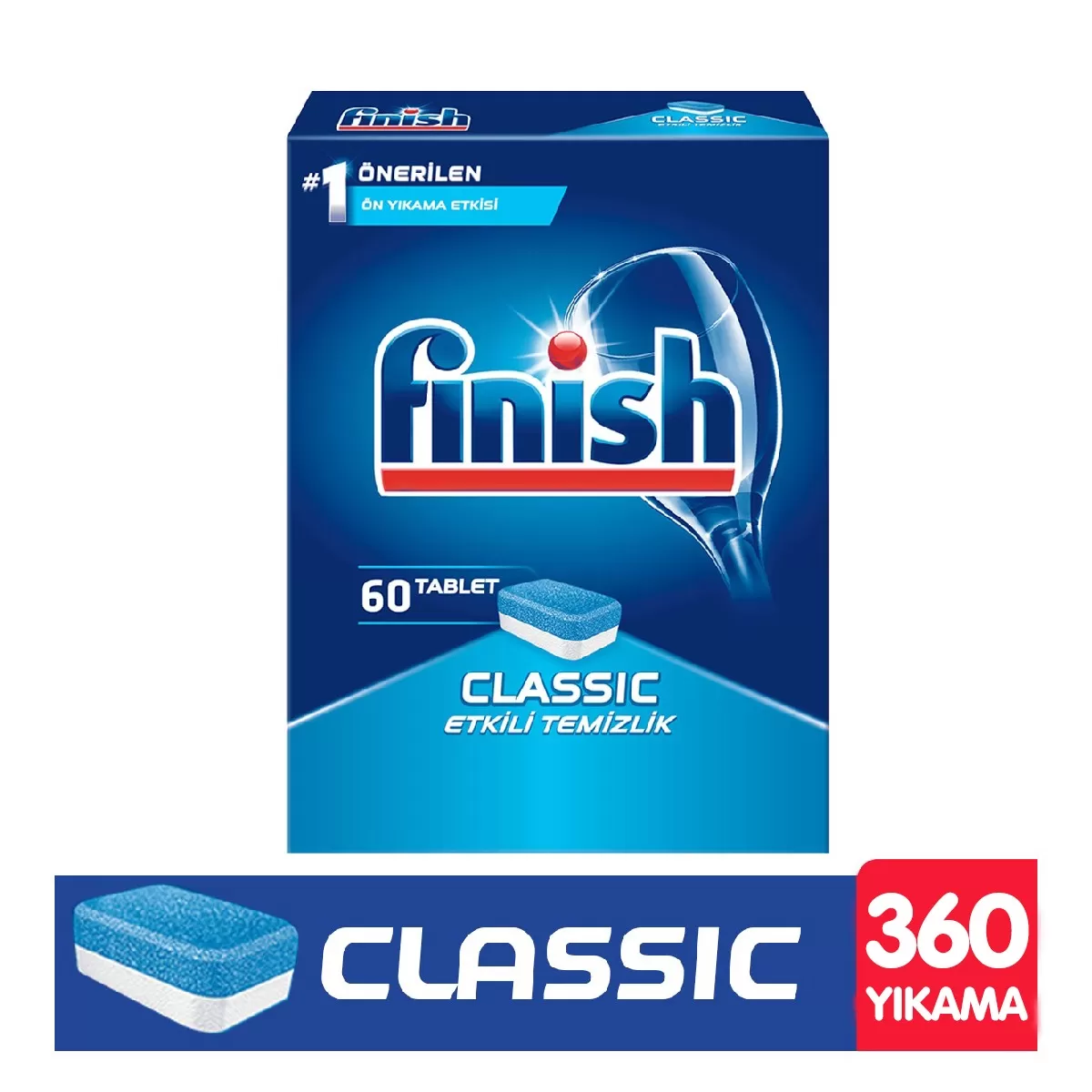 Finish Classic Bulaşık Makinesi Deterjanı 60x6 360 Tablet