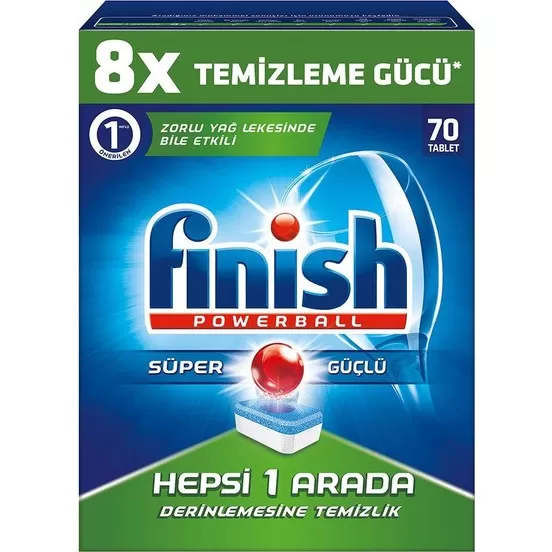 Finish Hepsi Bir Arada Bulaşık Makinesi Deterjanı 70 Tablet