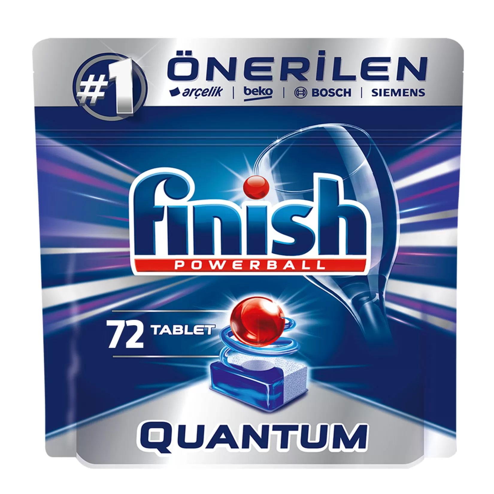 Finish Quantum Bulaşık Makinesi Deterjanı 72 Tablet