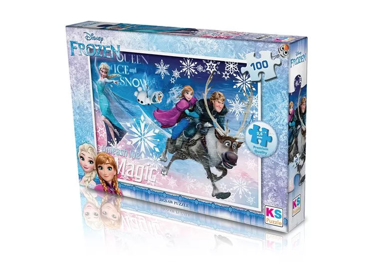 Frozen 100 Puzzle