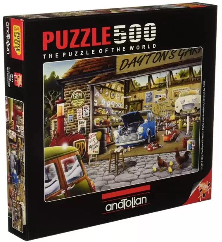 Garaj 500 Parça Puzzle - Anatolian