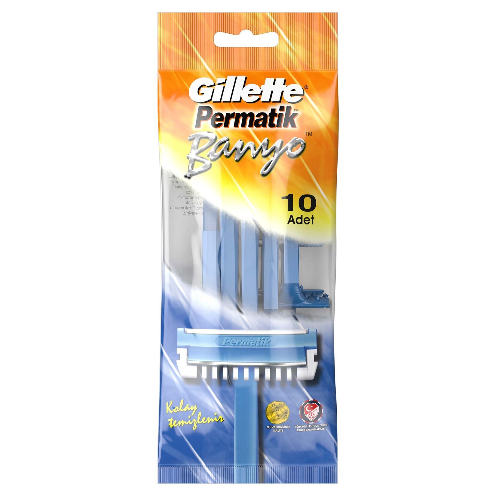 Gillette Permatik Banyo Kullan At Tıraş Bıçağı 10x6 60 Adet