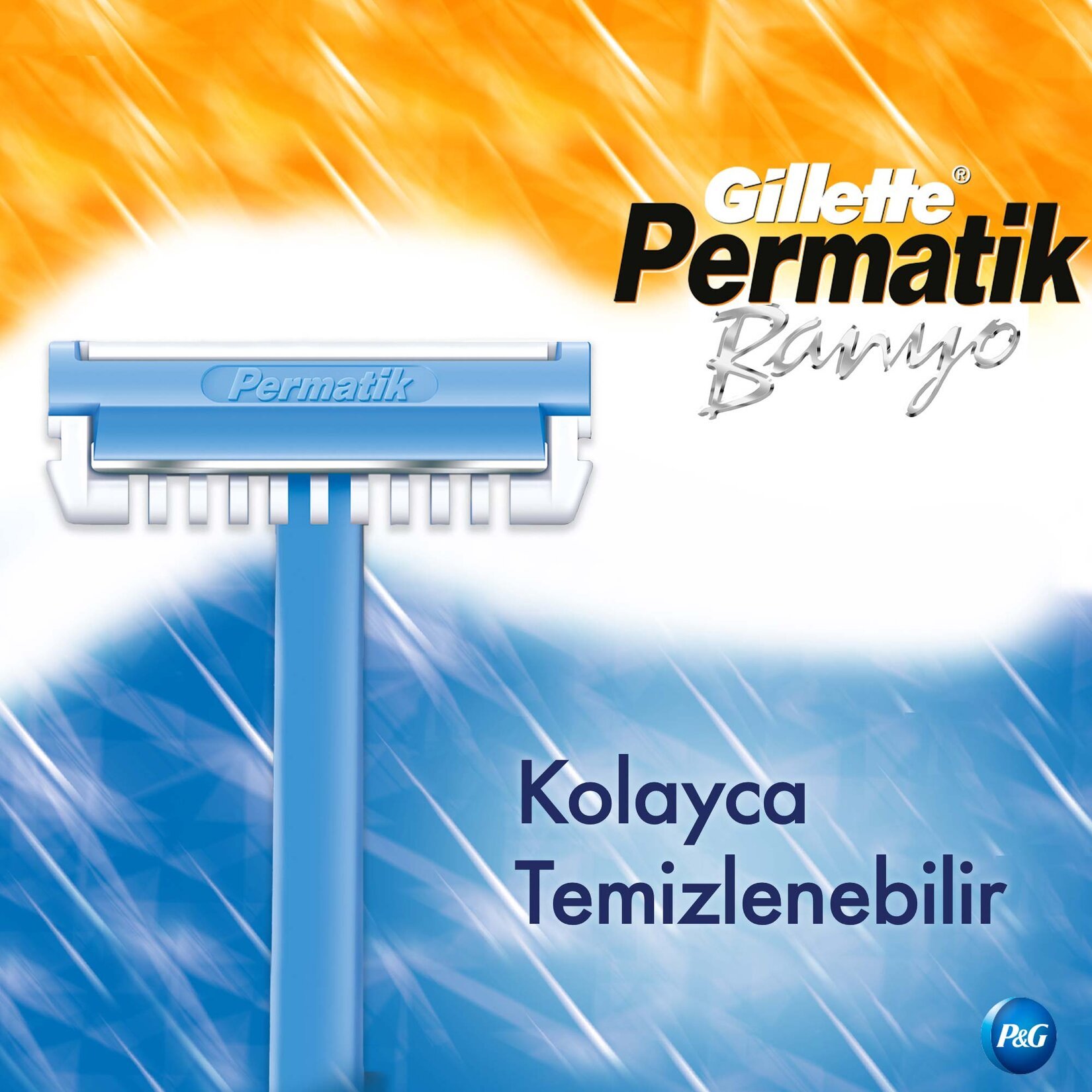 Gillette Permatik Banyo Kullan At Tıraş Bıçağı 10x6 60 Adet