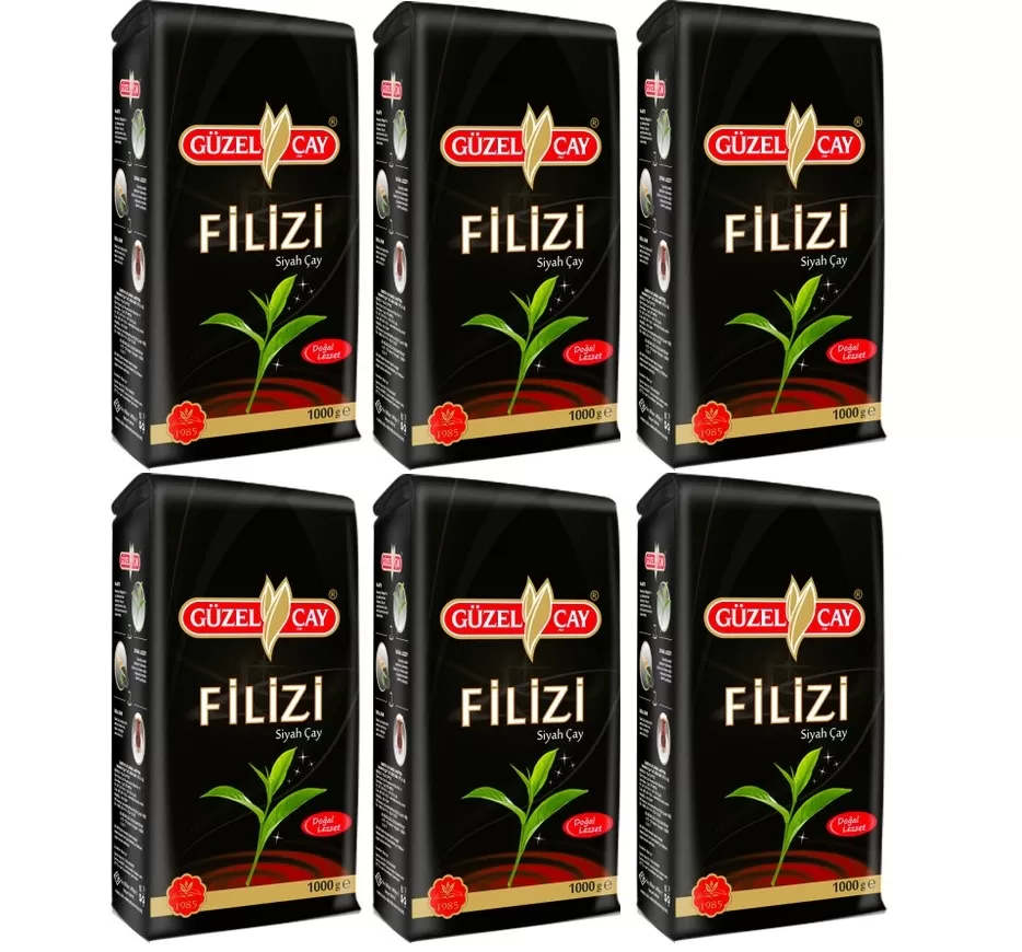 Güzel Çay Filizi Siyah Çay 6x1 Kg