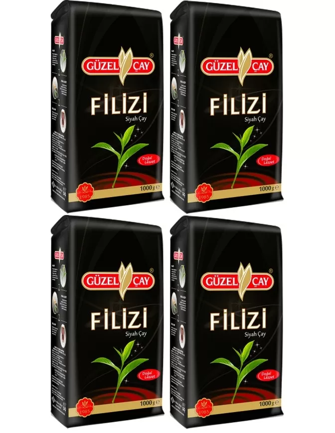 Güzel Çay Filizi Siyah Çay 4x1 Kg