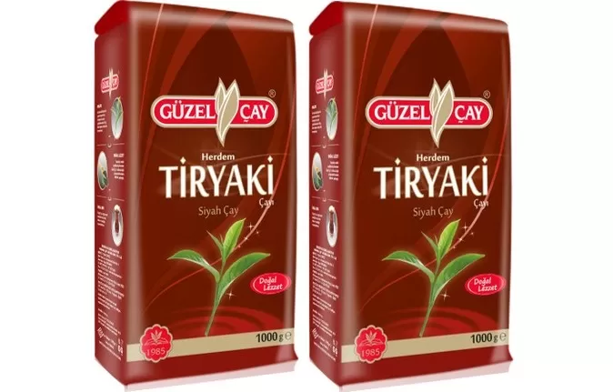 Güzel Çay Tiryaki Siyah Çay 2x1 Kg