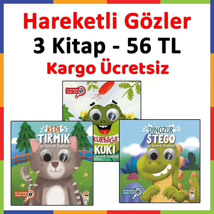 Hareketli Gözler 3 Kitap