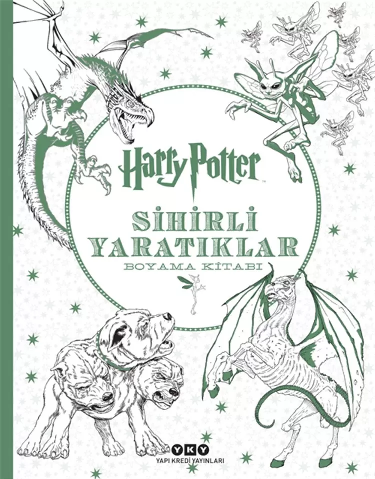 Harry Potter Sihirli Yaratıklar Boyama Kitabı