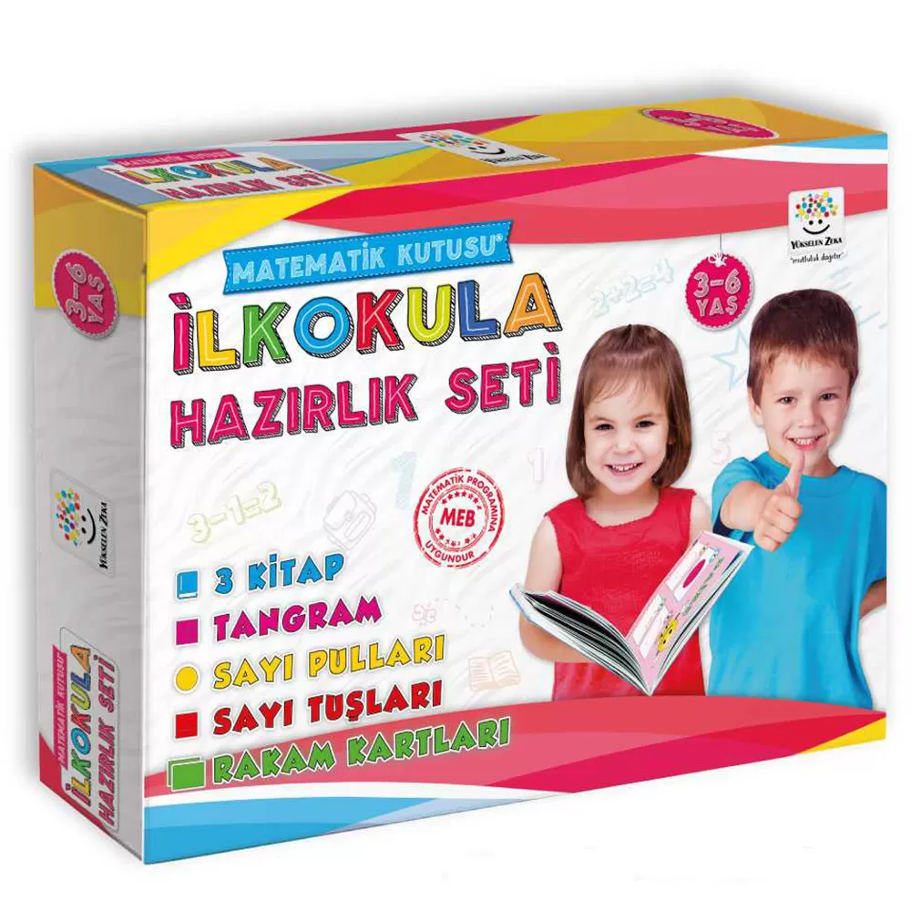 İlkokula Hazırlık Seti (3-6 Yaş)