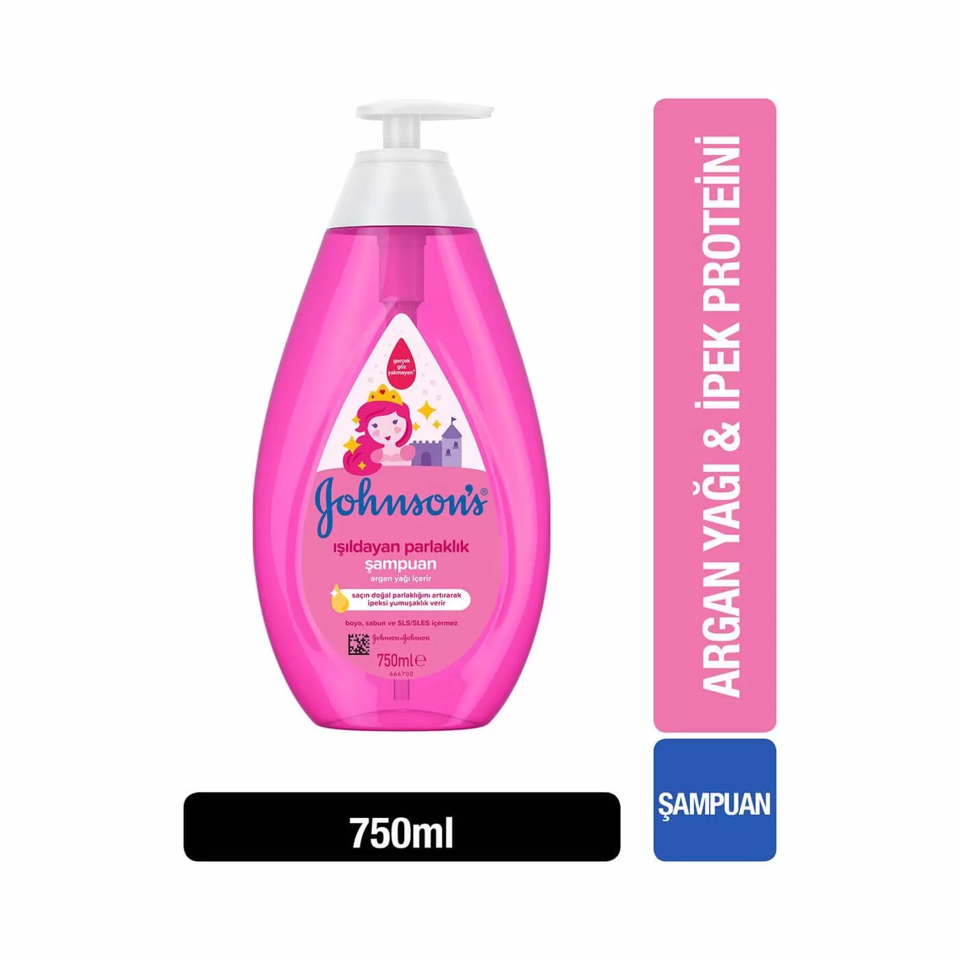 Johnsons Baby Işıldayan Parlaklık Şampuan 750x4 3000 ml