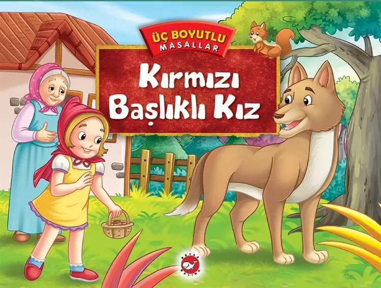 Kırmızı Başlıklı Kız 3 Boyutlu