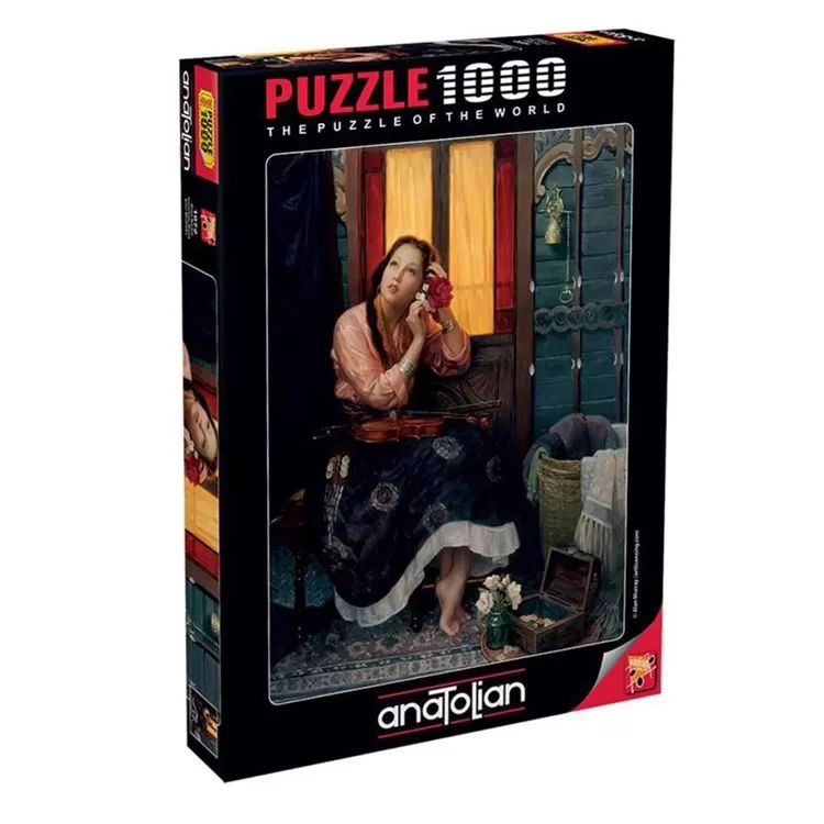 Kızıl Kadın 1000 parça puzzle - Anatolian