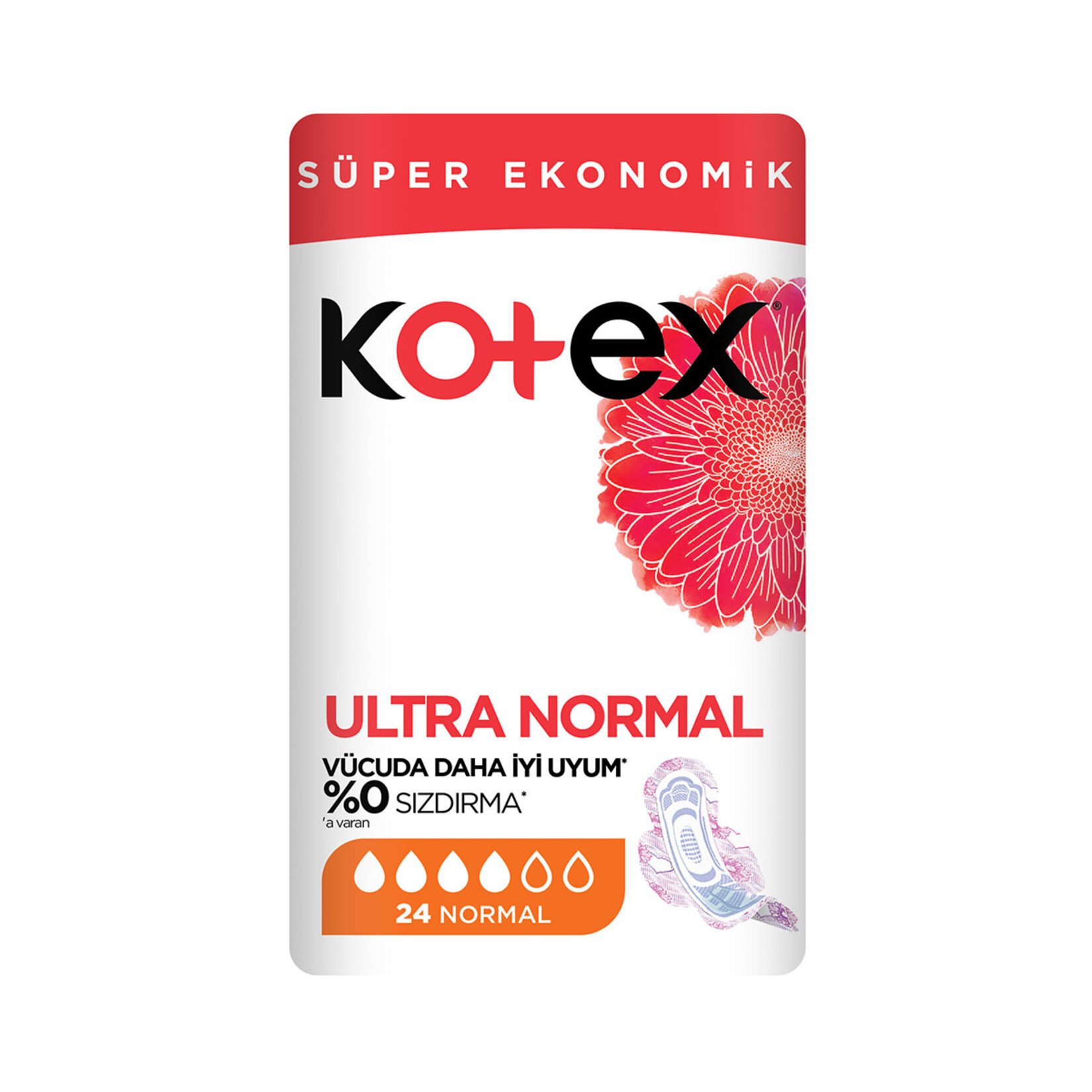 Kotex Ultra Normal Ped Normal 24 Adet